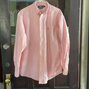 Men’s Ralph Lauren 100% cotton button down shirt, size 17 1/2-36.